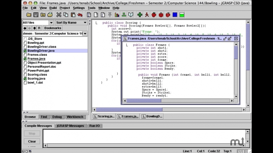 mac coding language