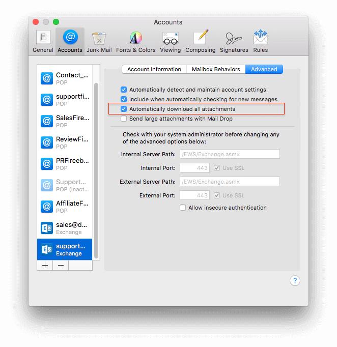 Mac Mail Attachment Download Location